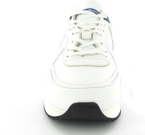 Floris Van Bommel 85260.09 Wit Zilver Sneaker Veterschoen.