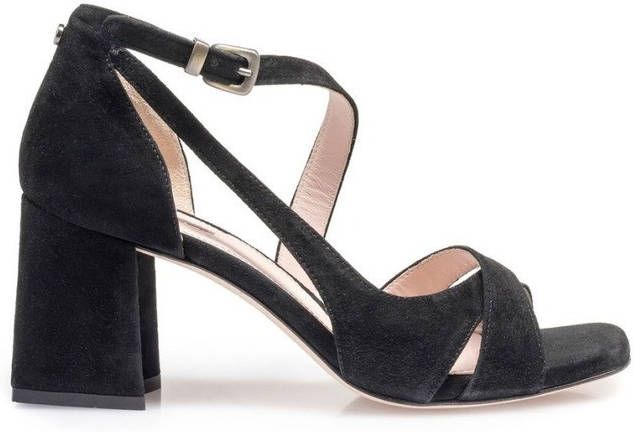 Floris Van Bommel 85919/06 Zwart Sandalet Pump