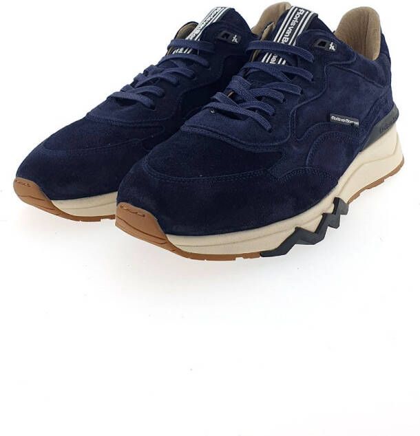 Floris van bommel De Zager 02.03 Dark Blue G+ Wijdte Sneakers