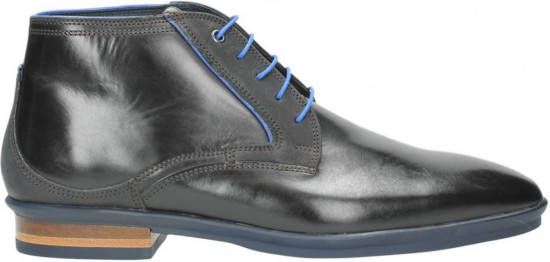 Floris van Bommel nette schoenen 10703/02 , Zwart, Heren