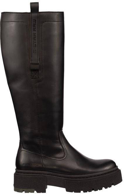 G-Star Zwarte G Star Raw Hoge Laarzen Kafey Pfm Xhgh Lea W