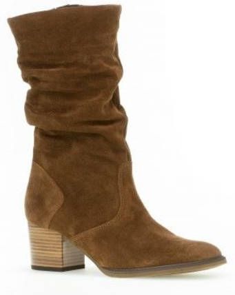Gabor kuitlaarsje 52.894.41 suede , Bruin, Dames