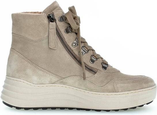 Gabor Veterboots beige Suede 178349