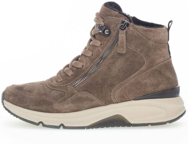 Gabor Dreamvelour Mohair 96 888 30 taupe , Bruin, Dames