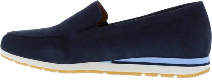 Gabor Instappers kalfsnubuckleer Comfort blauw