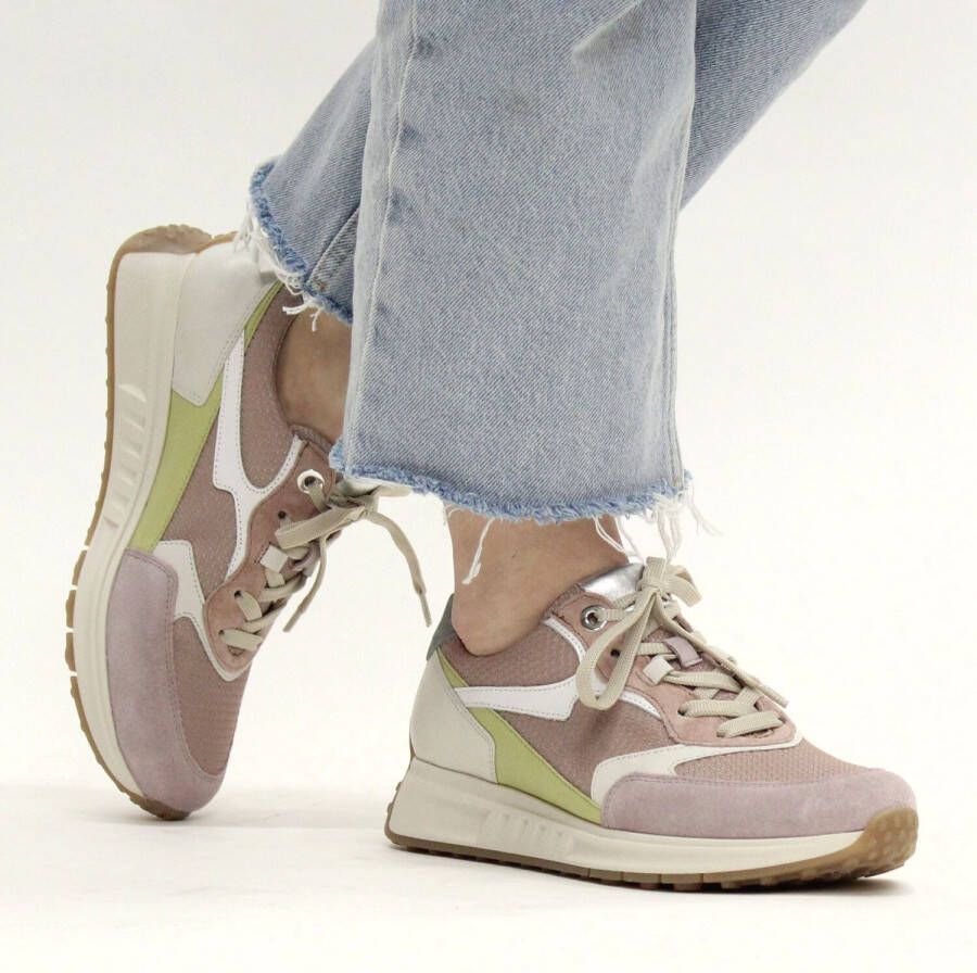 Gabor Sneaker Dames Roze/Multi