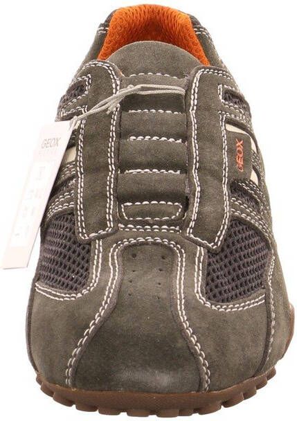 Geox Slip on sneakers UOMO SNAKE met modieuze siernaden en speciale membraan