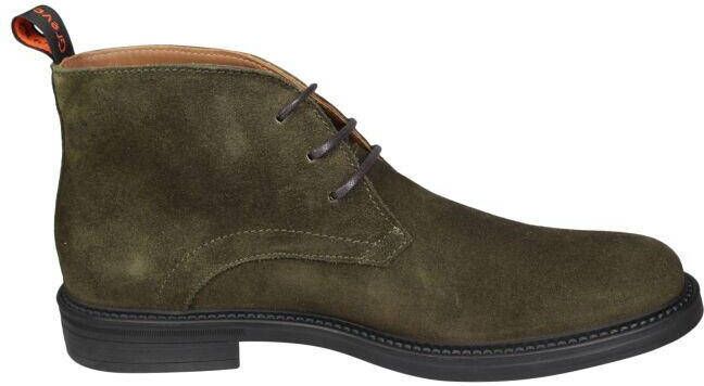 Greve Groene Veterschoenen Barbour 5565