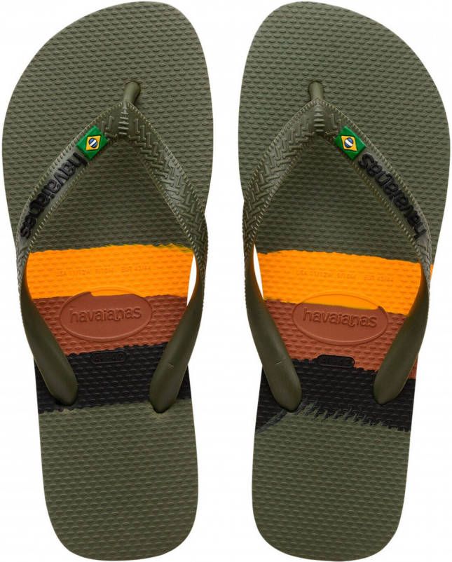 Havaianas H. Brazilië Tech II , Groen, Heren