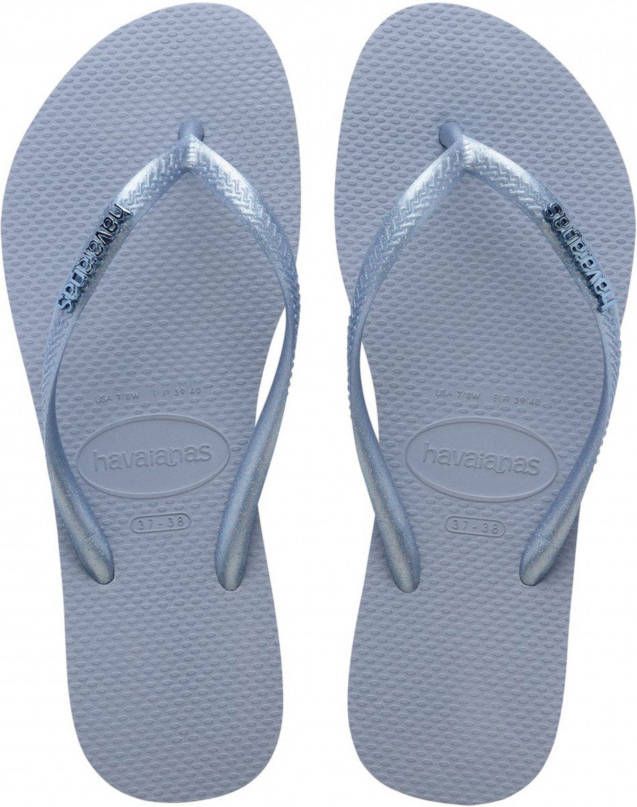 Havaianas Slim slipper met metallic details