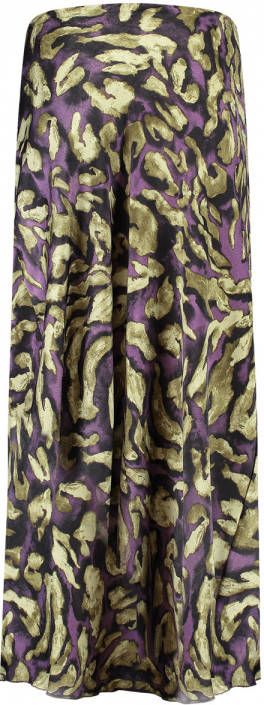 Helena Hart Satijn viva fenna rok , Paars, Dames