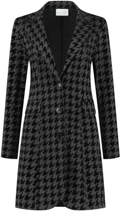 Helena Hart Blazer tuxy flock 7326 dark grey