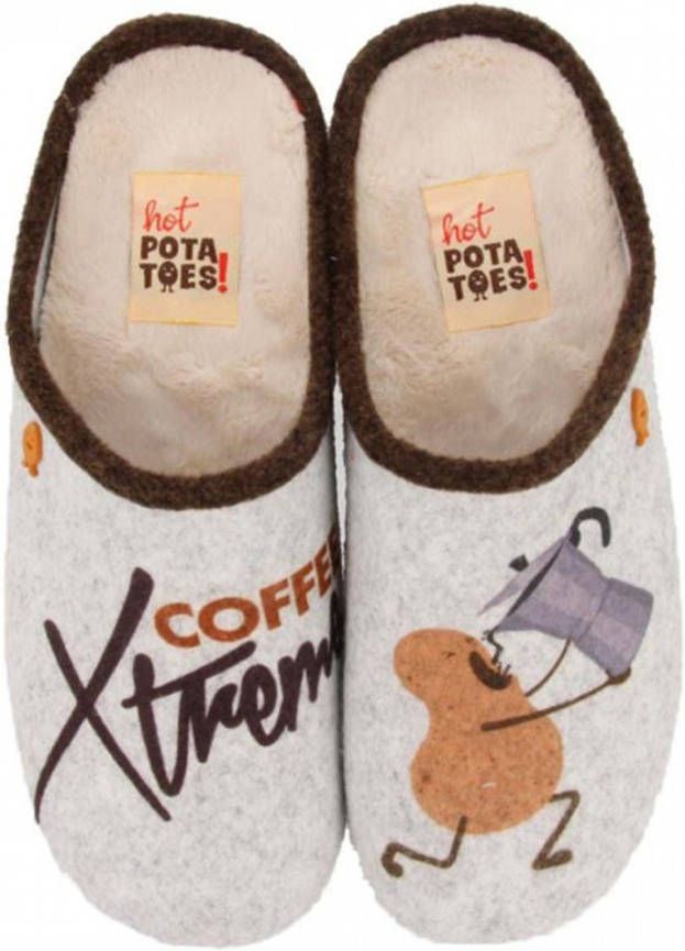 Hot Potatoes Pantoffels Preding 64632 Beige 42