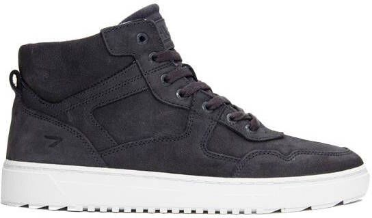 HUB Blauwe Hoge Sneaker Boston