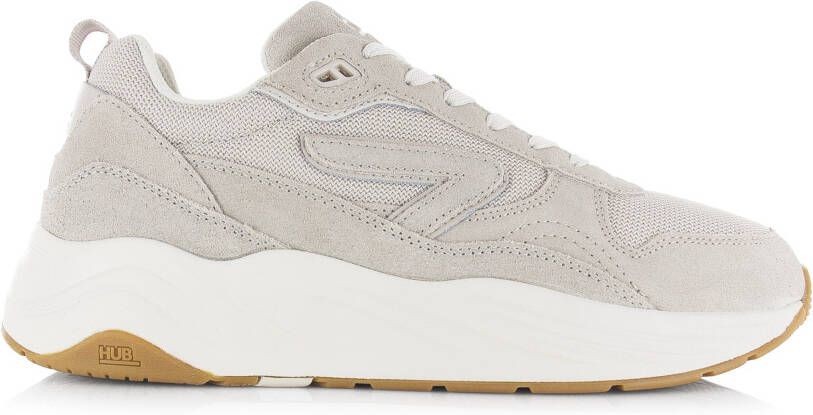 HUB Taupe Lage Sneakers Glide z Men
