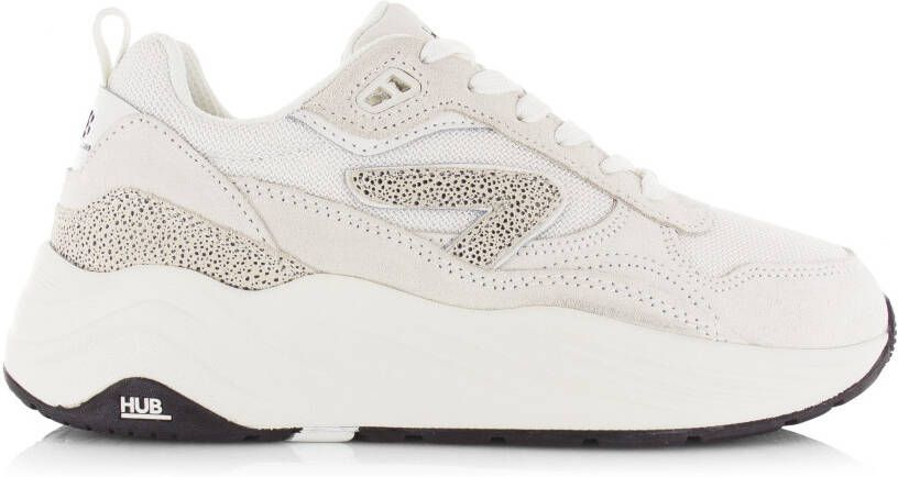 Hub Glide S46 sneakers gebroken wit/dots