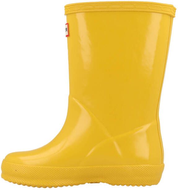 Hunter Gele Regenlaarzen Kids First Classic Gloss
