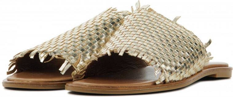 Lina Locchi Dames leren dames slippers l1139
