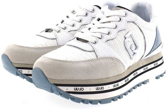 Liu Jo Witte Lage Sneakers Maxi Wonder 57