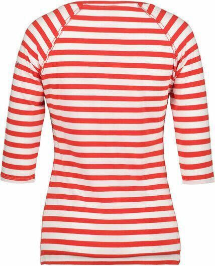 Luhta outdoor T shirt Hadli koraalrood/wit