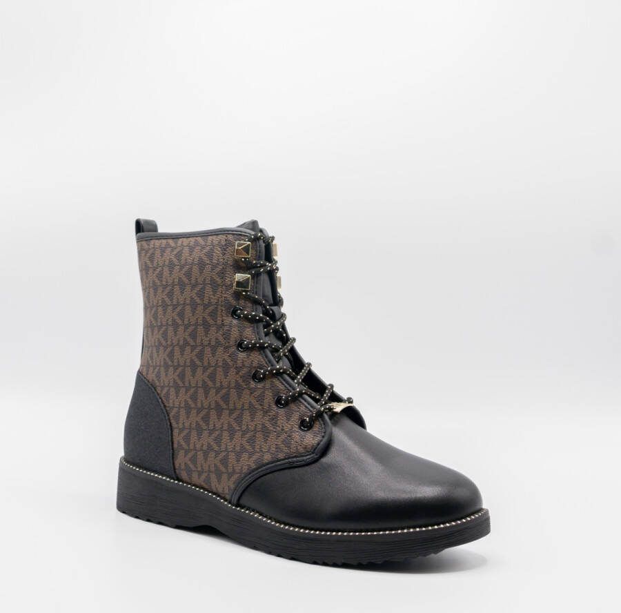 Michael Kors Kids Zwarte Veterboots Haskell