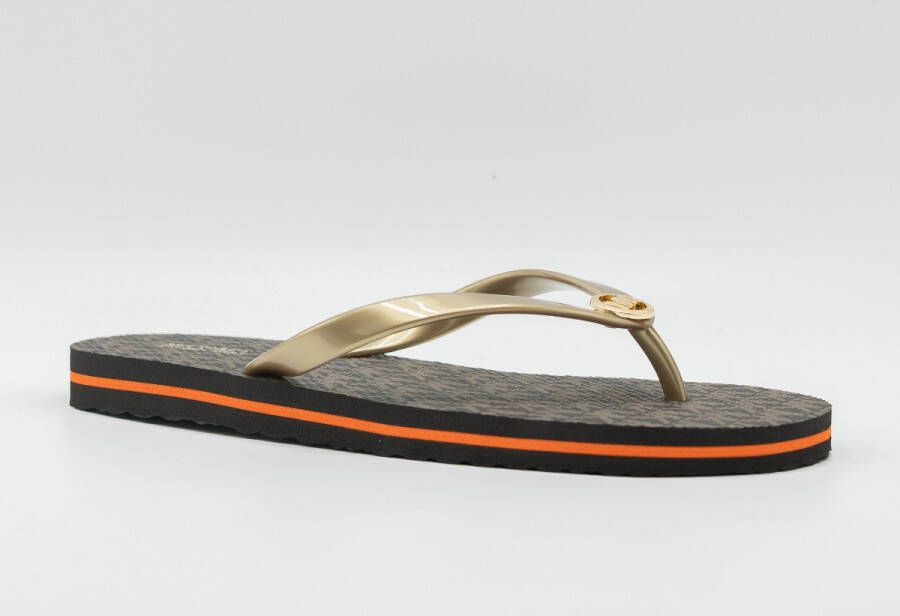 Michael Kors Stripe eva flip flop