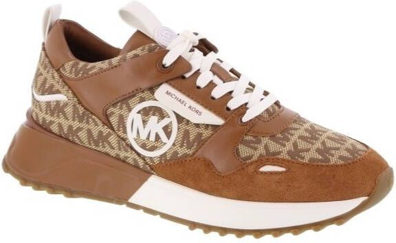 Michael Kors Cognac Lage Sneakers Theo Trainer