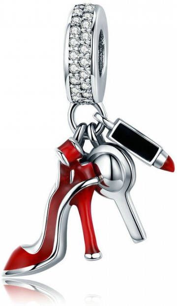 Mijn bedels Hangende bedel pump, spiegel, makeup