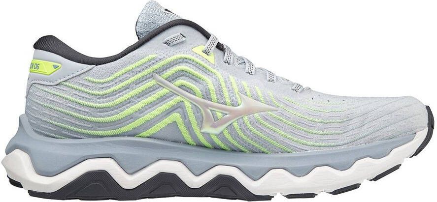 Mizuno Hardloopschoenen Wave Horizon 6 Heather/Wit/Groen Vrouw