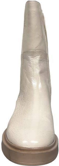 Mjus Beige Chelseaboots Lak