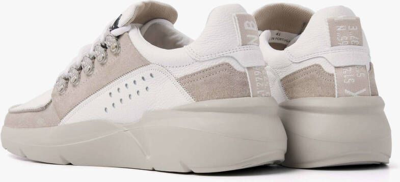 Nubikk roque roman leather taupe multi