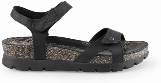 Panama Jack Sandaal plat sportief , Zwart, Dames