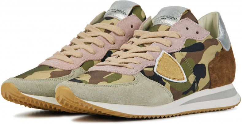 Philippe Model Dames sneakers tropez x camo