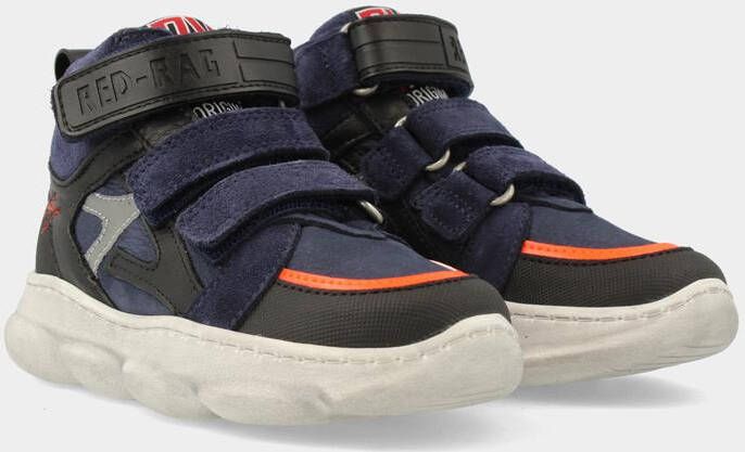 Red-Rag Blauwe Red Rag Hoge Sneaker 13507