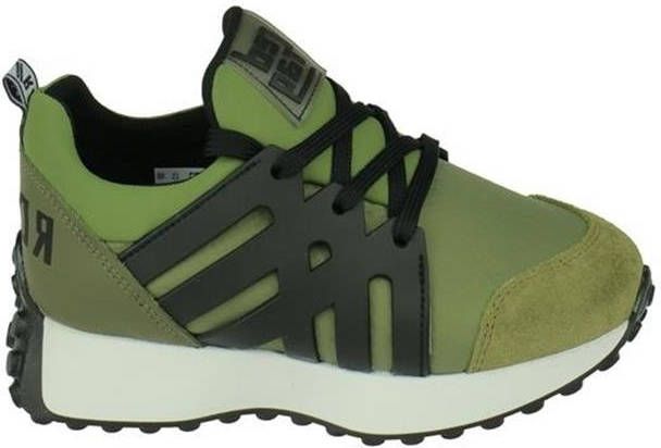 Red-rag Red Rag 13605 550 Kaki Fabrics Lage sneakers