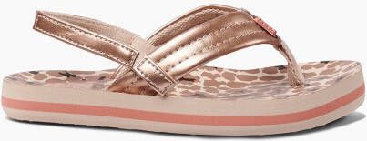 Reef Slippers Little Ahi Cheetah RF002199CEE Roze-23/24