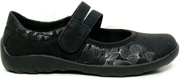 Remonte Ballerina's met stijlvolle snake look