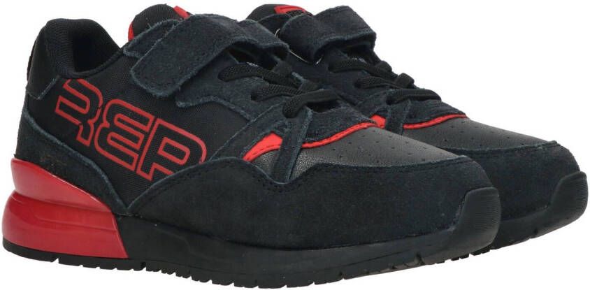 Replay Shoot JR1 Sneaker Jongens Zwart/Rood