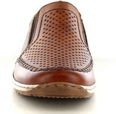 Rieker Instappers met geperforeerd blad