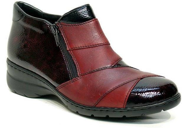 Rieker Enkellaars Dames Bordeaux/Rood