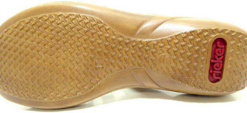 Rieker Slippers met sierring