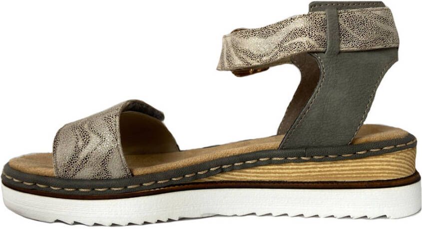 Rieker Grijze Sandalen
