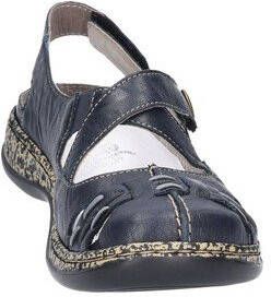 Rieker Klittenbandschoenen met contrasterende stiksels