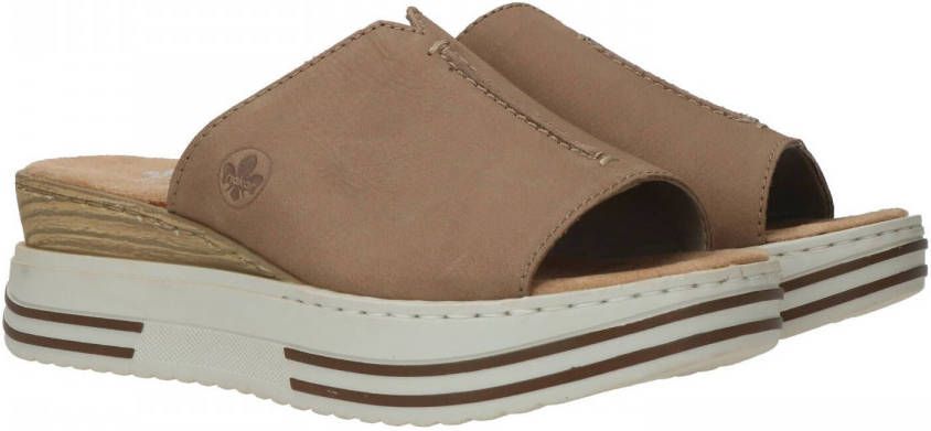 Rieker Slipper Dames Beige