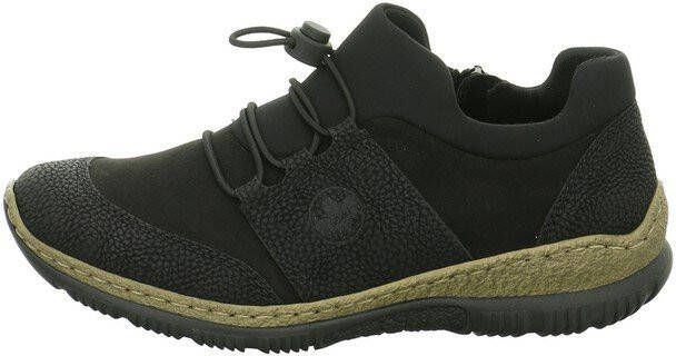 Rieker Slip on sneakers met elastische rand, zonder sluiting