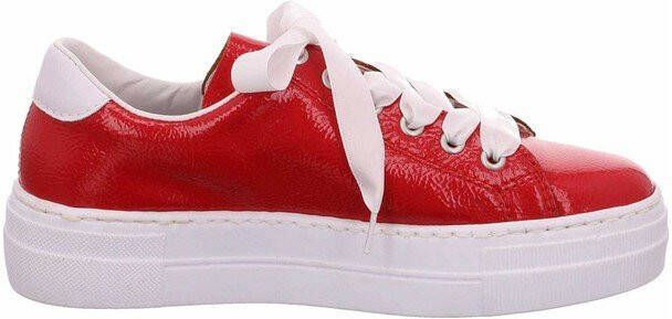 Rieker Plateausneakers in glanzende look