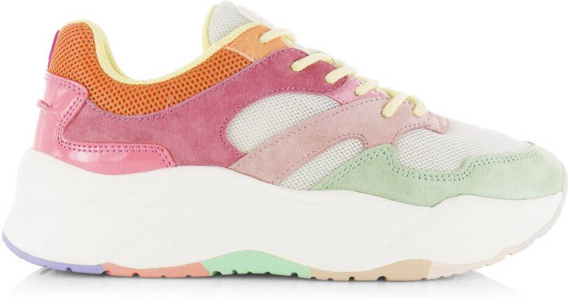 Scotch & Soda Celest chunky sneakers van suè, de