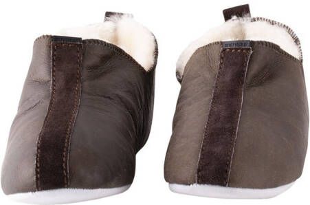 shepherd Pantoffels Lina 6202053 Bruin