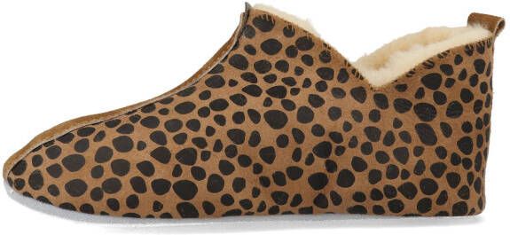 Shepherd Pantoffels Lina 6202043 Bruin