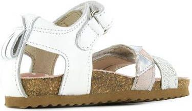 Shoesme BI21S080-D leren sandalen wit